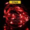 9ft 180 LED Flexible Silver Copper String Lights — Plug-in Fairy Glow
